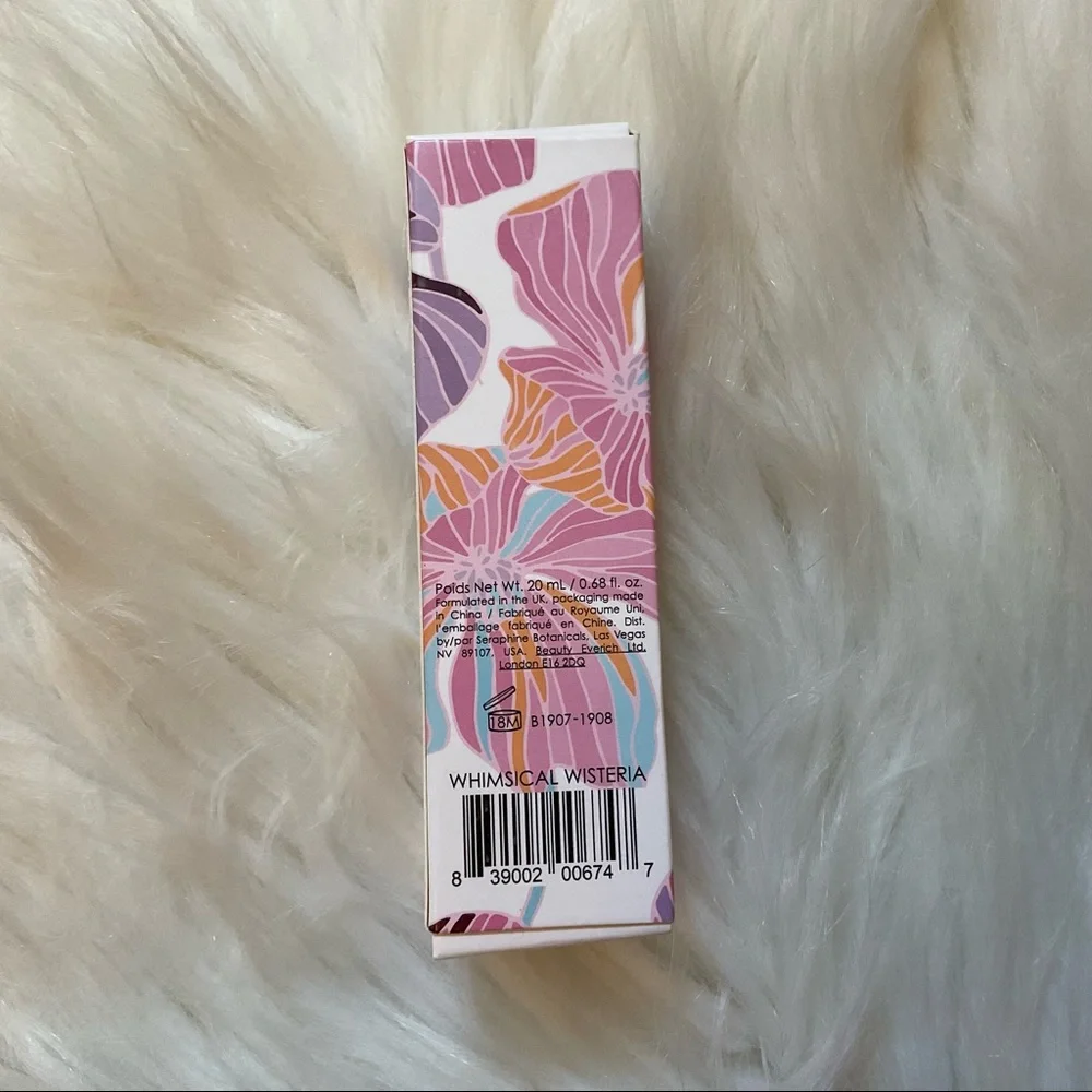 Seraphine Whimsical Wisteria Lip Polish & Cherry + Snow Lip & Cheek Cream New